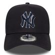 Bone Masculino New Era 9Forty Outline Trucker MLB Yankees Marinho-60691070- -2-